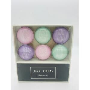 Rae Dunn 6 Magnet Set